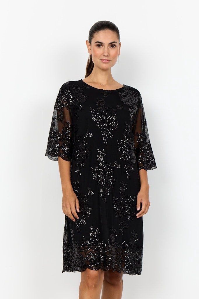 Aube Dress in Black