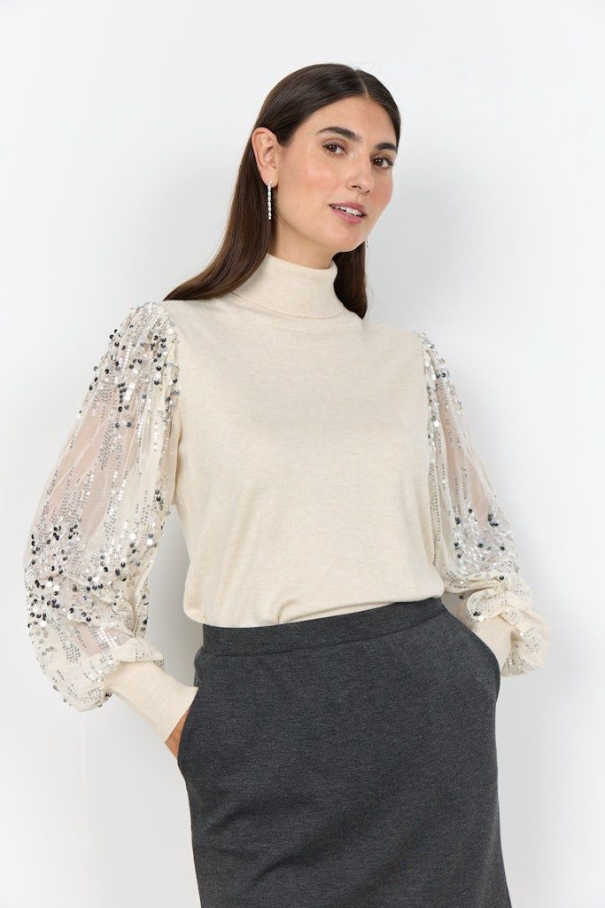 Pullover Dollie in Cream Melange