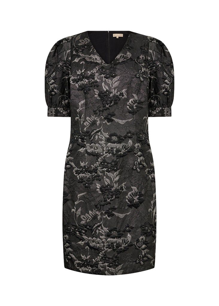 April Dress in Black Combi