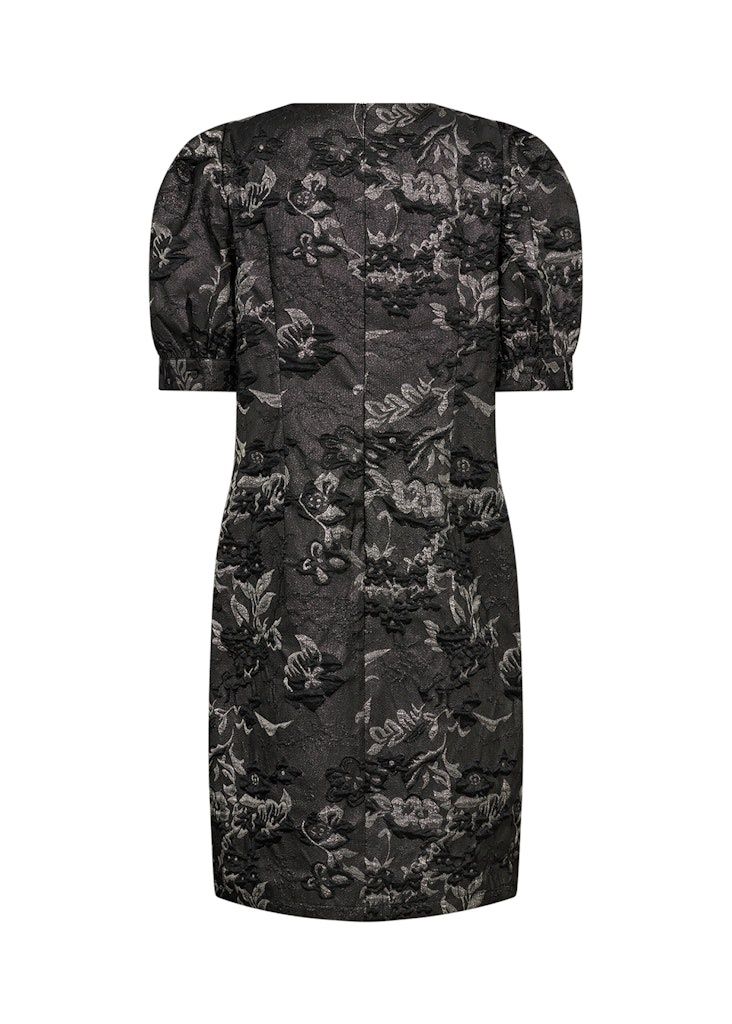 April Dress in Black Combi