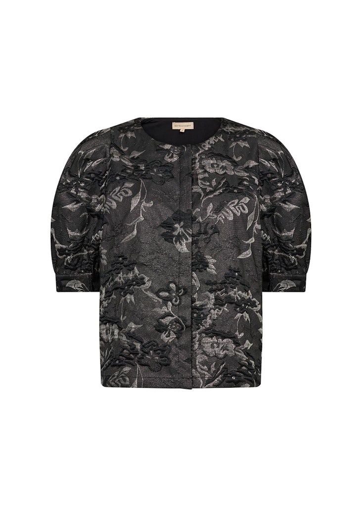 April Jacket in Black Combi