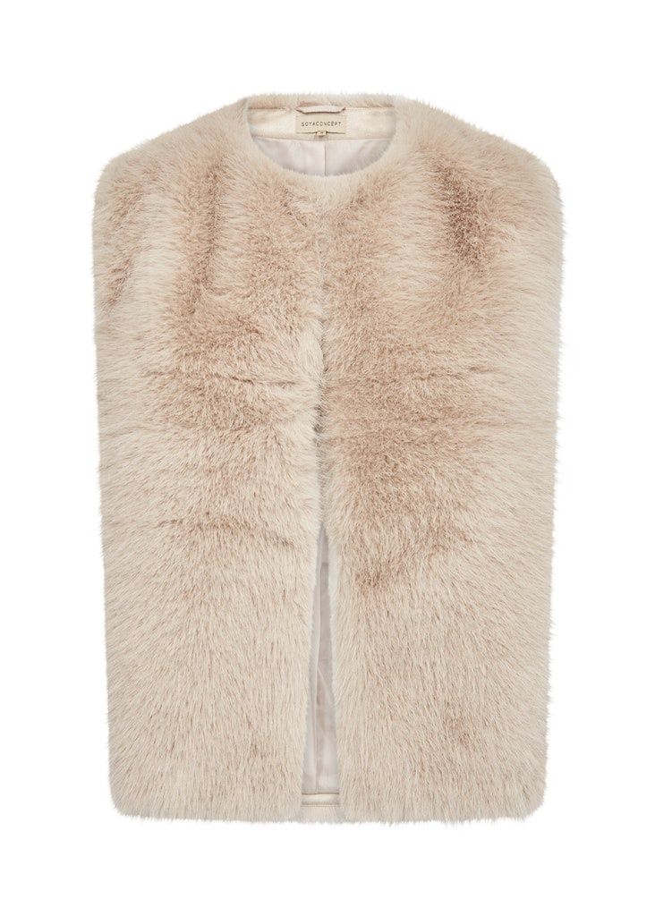 Naida Waistcoat in Cream