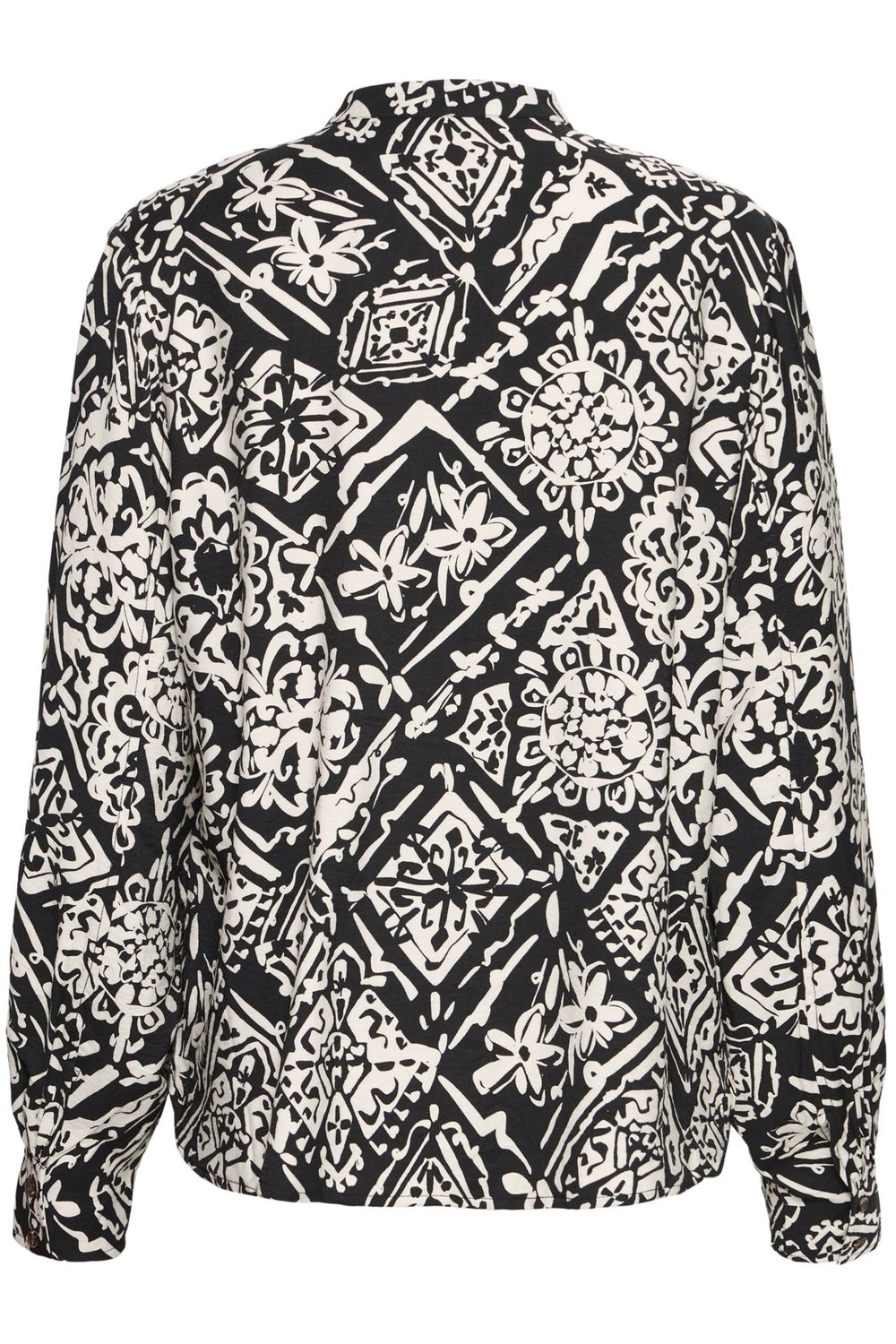 Farzo Shirt in Graphic Patchwork