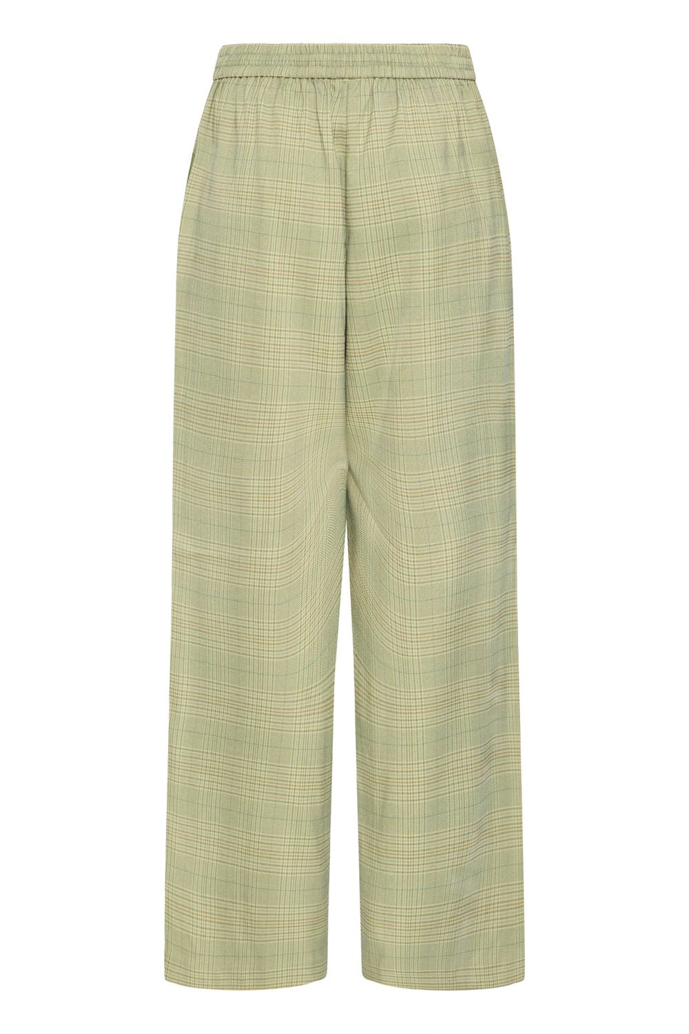Joli Trousers in Green Check