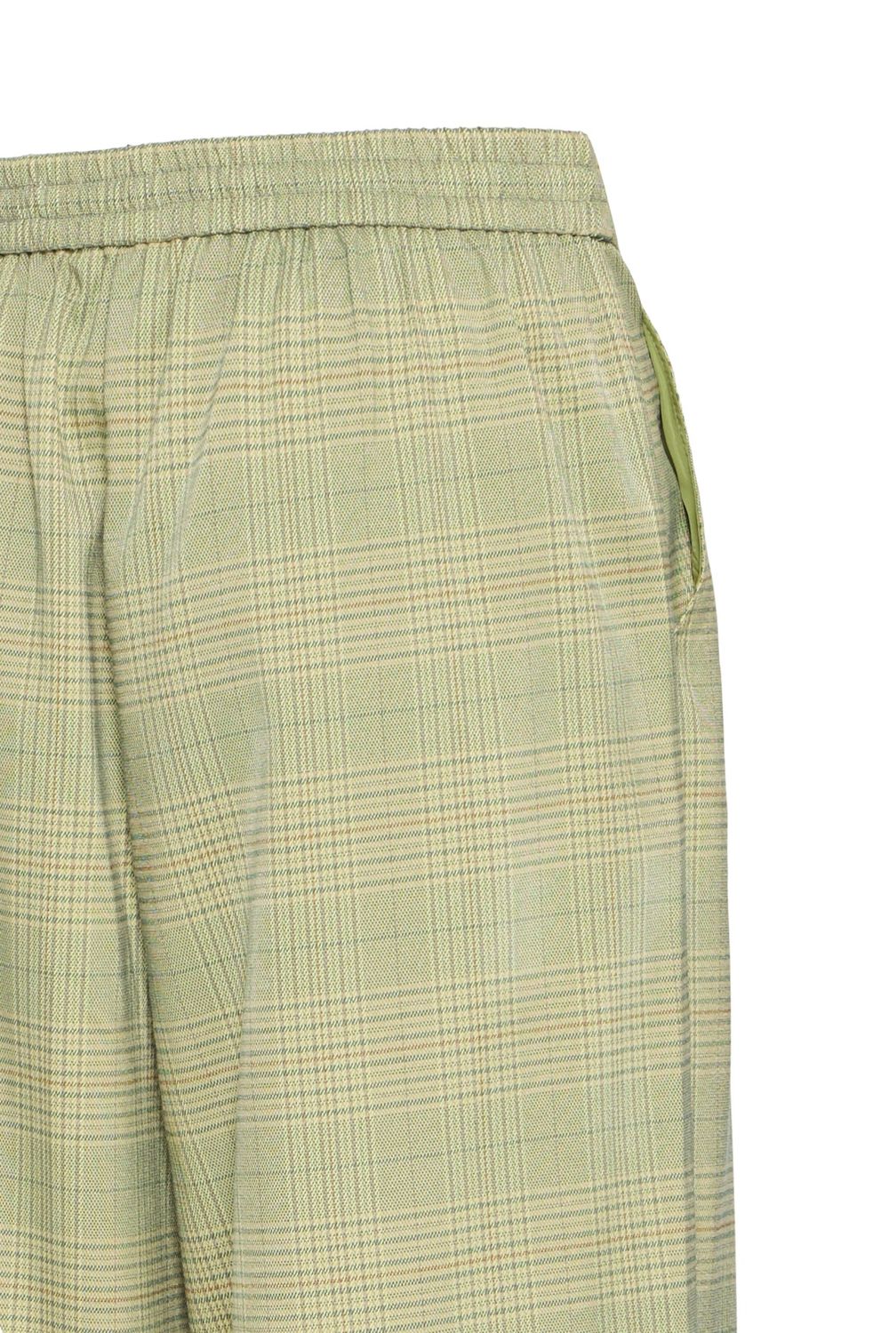 Joli Trousers in Green Check