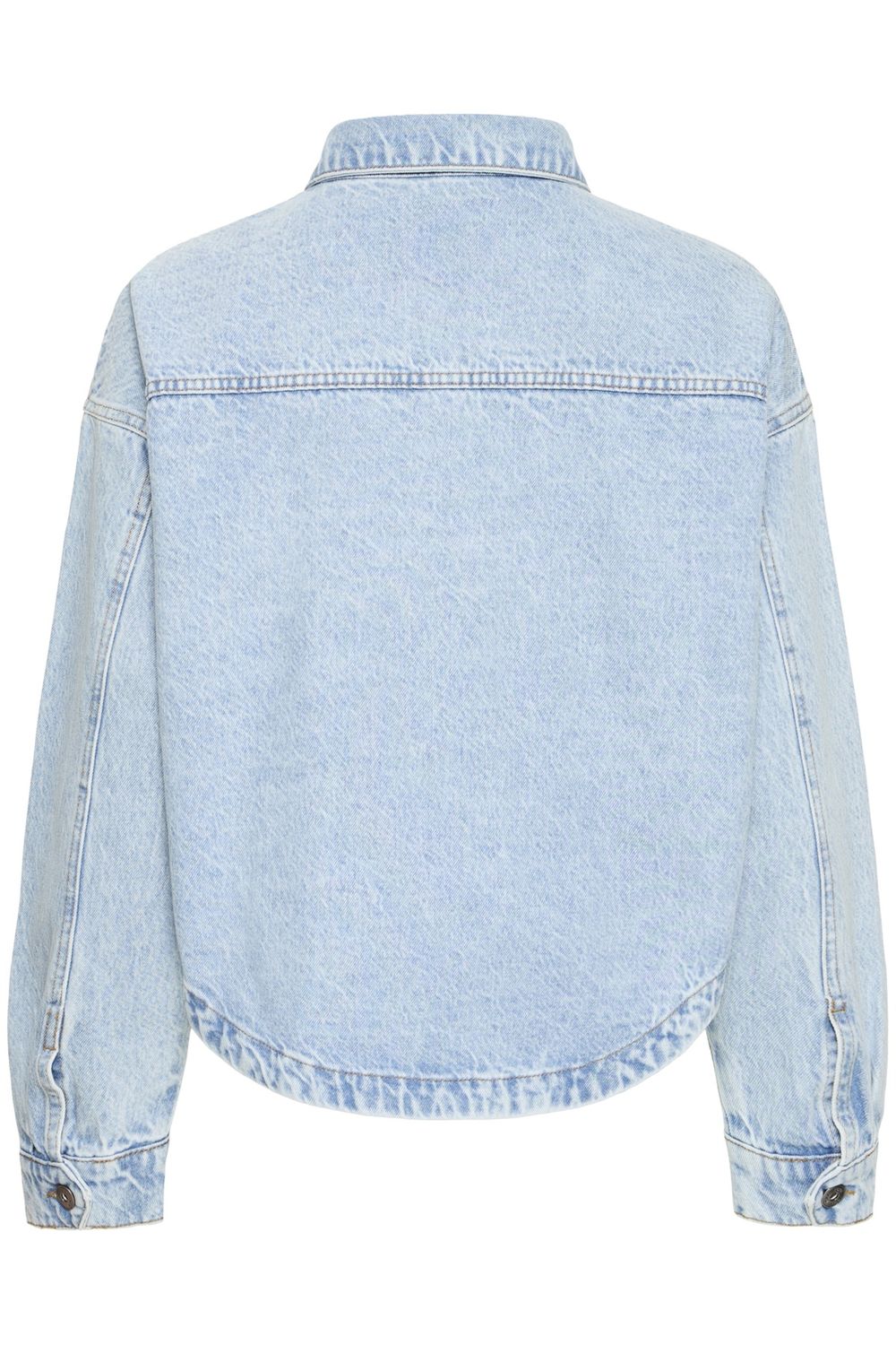 Bauve Jacket in Light blue washed