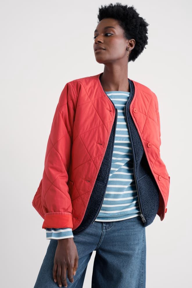 Swift Barn Jacket in Tomato