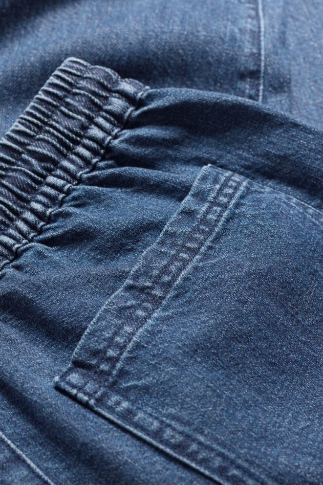 Sholl Trouser in Mid Wash