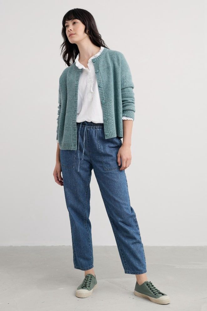 Sholl Trouser in Mid Wash