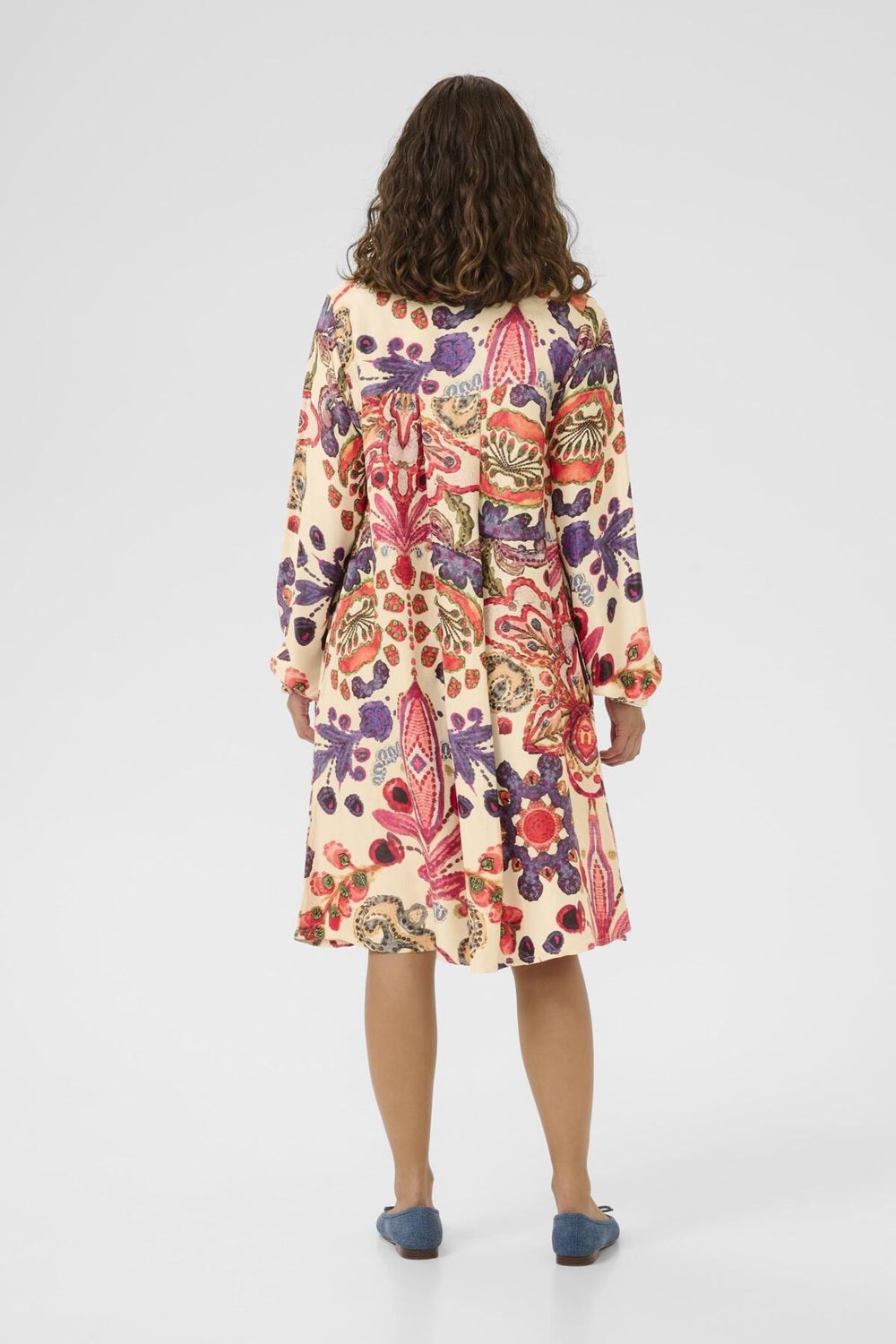 Mandy Short Dress in Blue