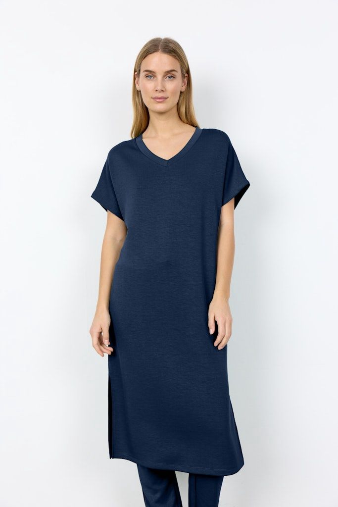 Navy Banu Dress