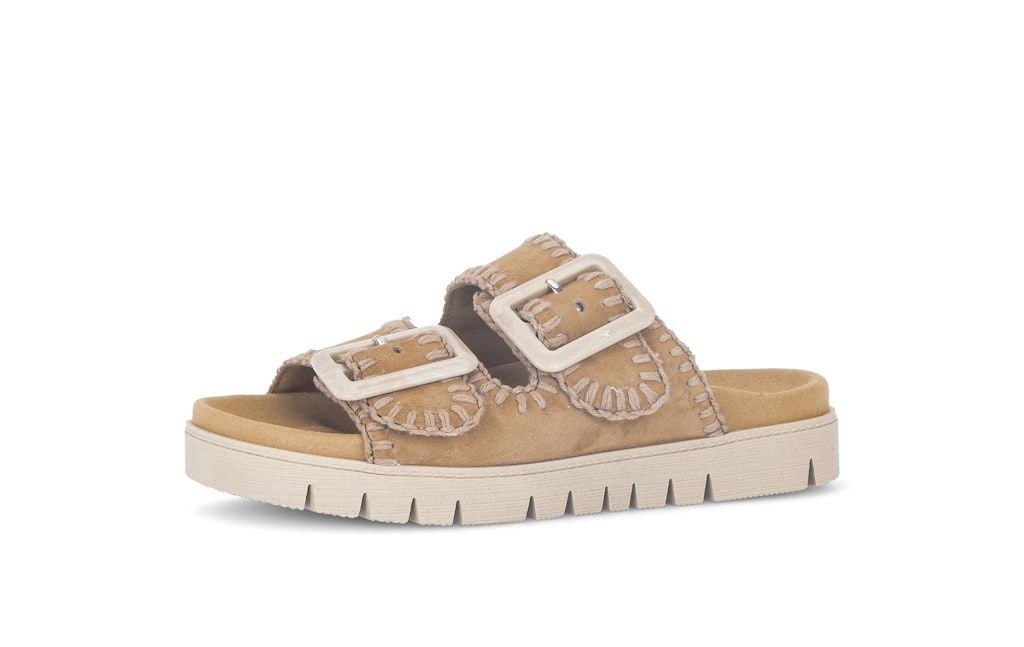 Evelyn Suede Loafer in Brown