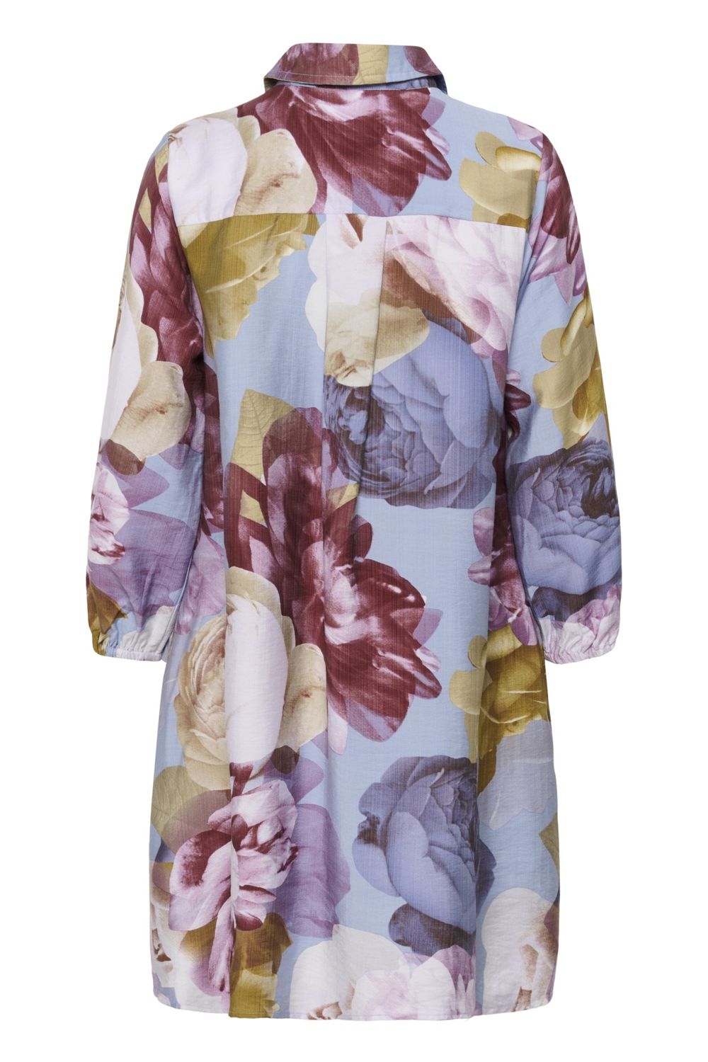 Magna Greece Short Dress in Blue