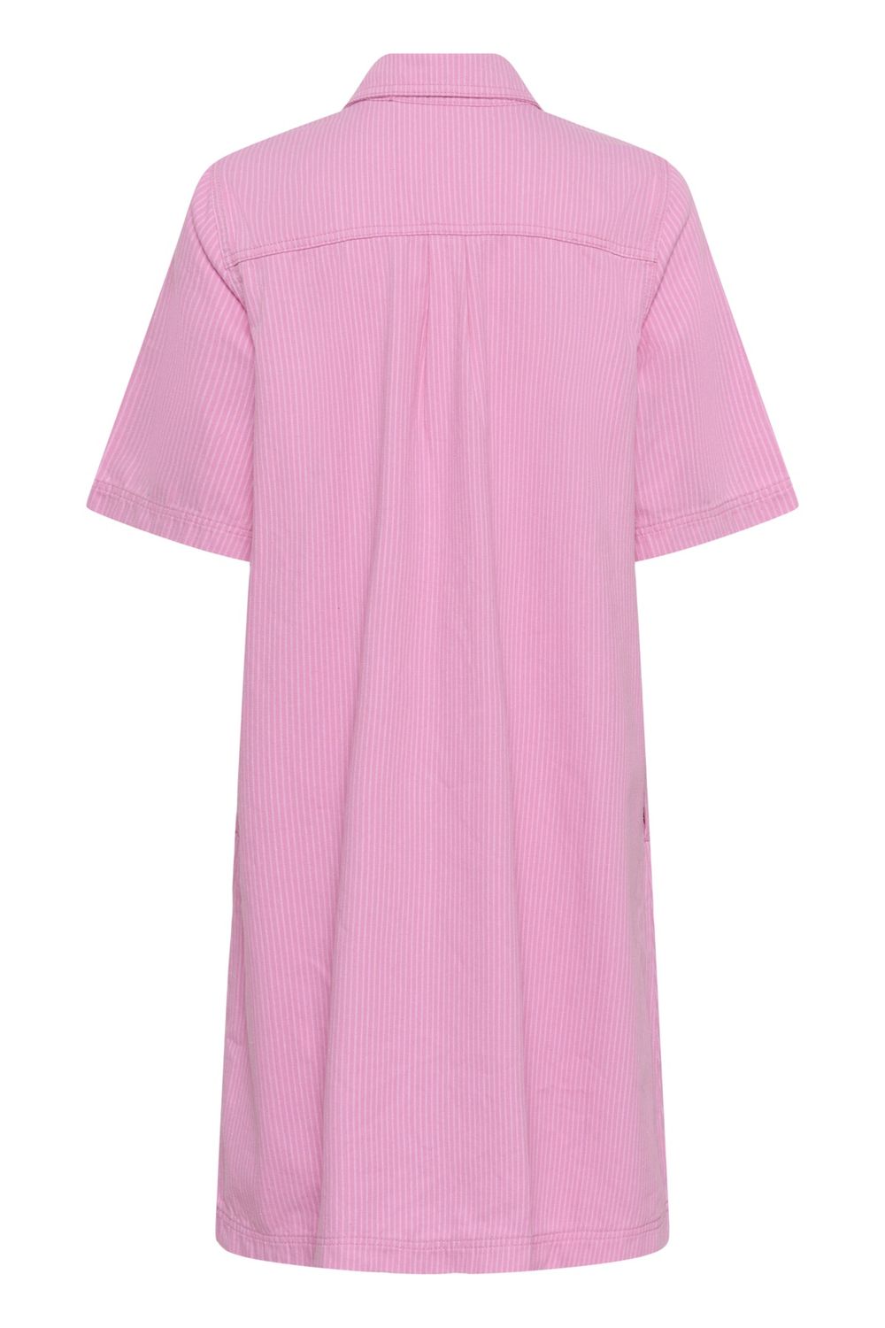 Ayna Dress in Pink Stripe