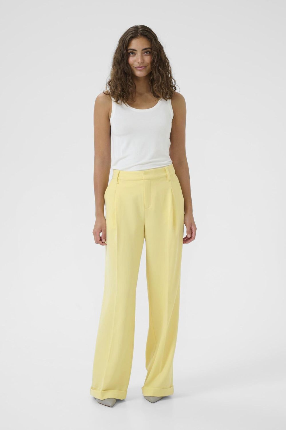 Nalina Clara Pants in Lemon Meringue