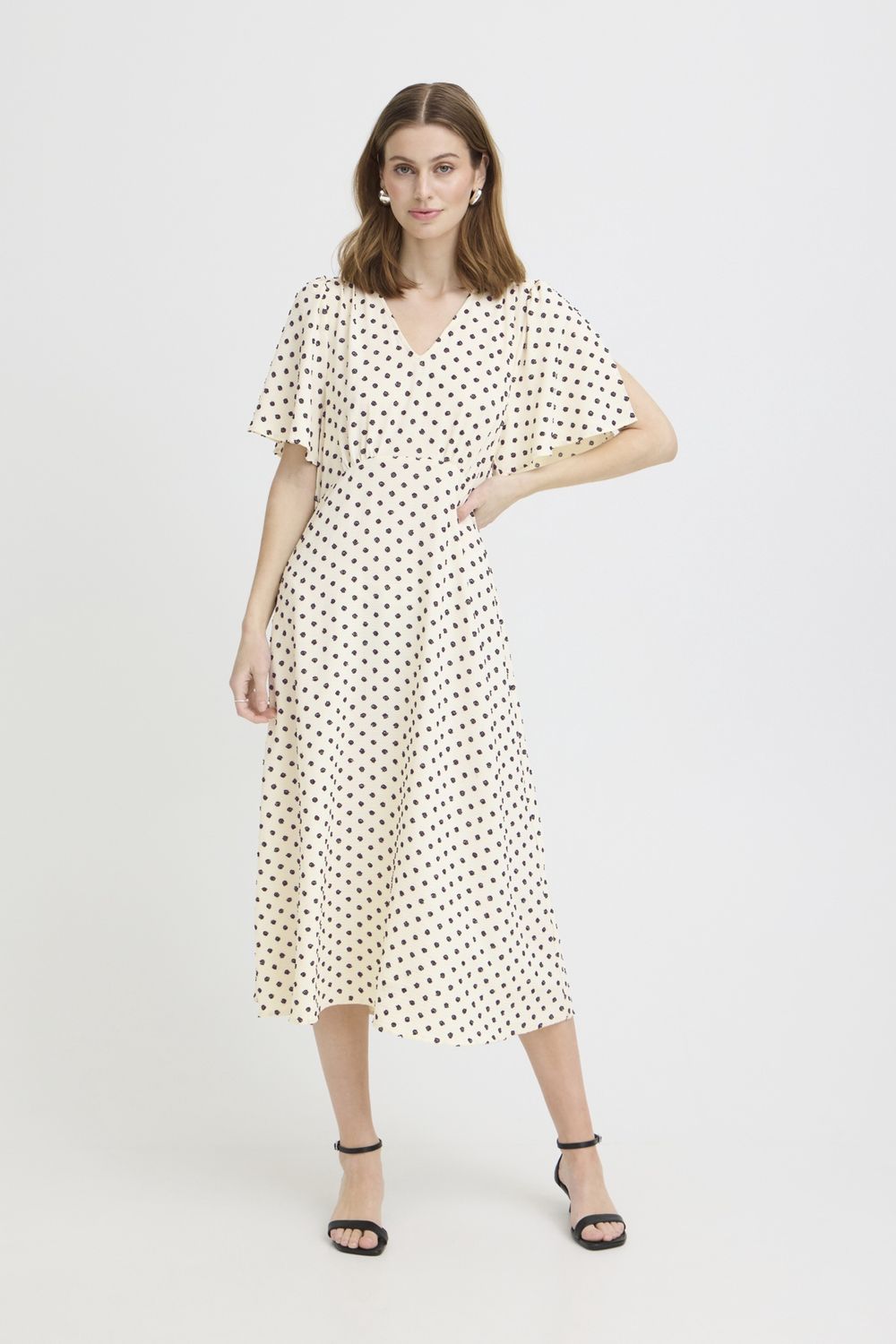 Zabby Dress in Graphic Diamond