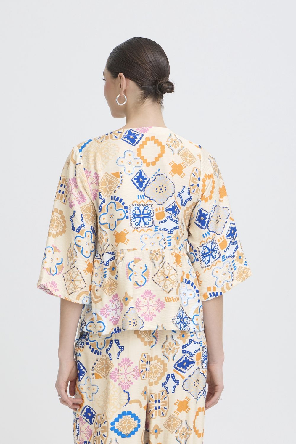 Lancie Shirt in Graphic Tile