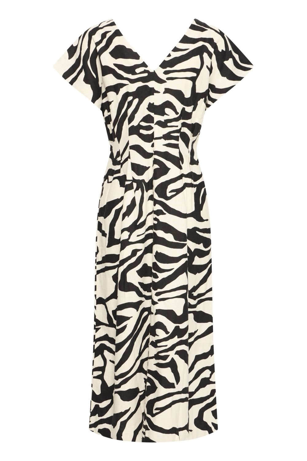 Linno Dress in Graphic Animal