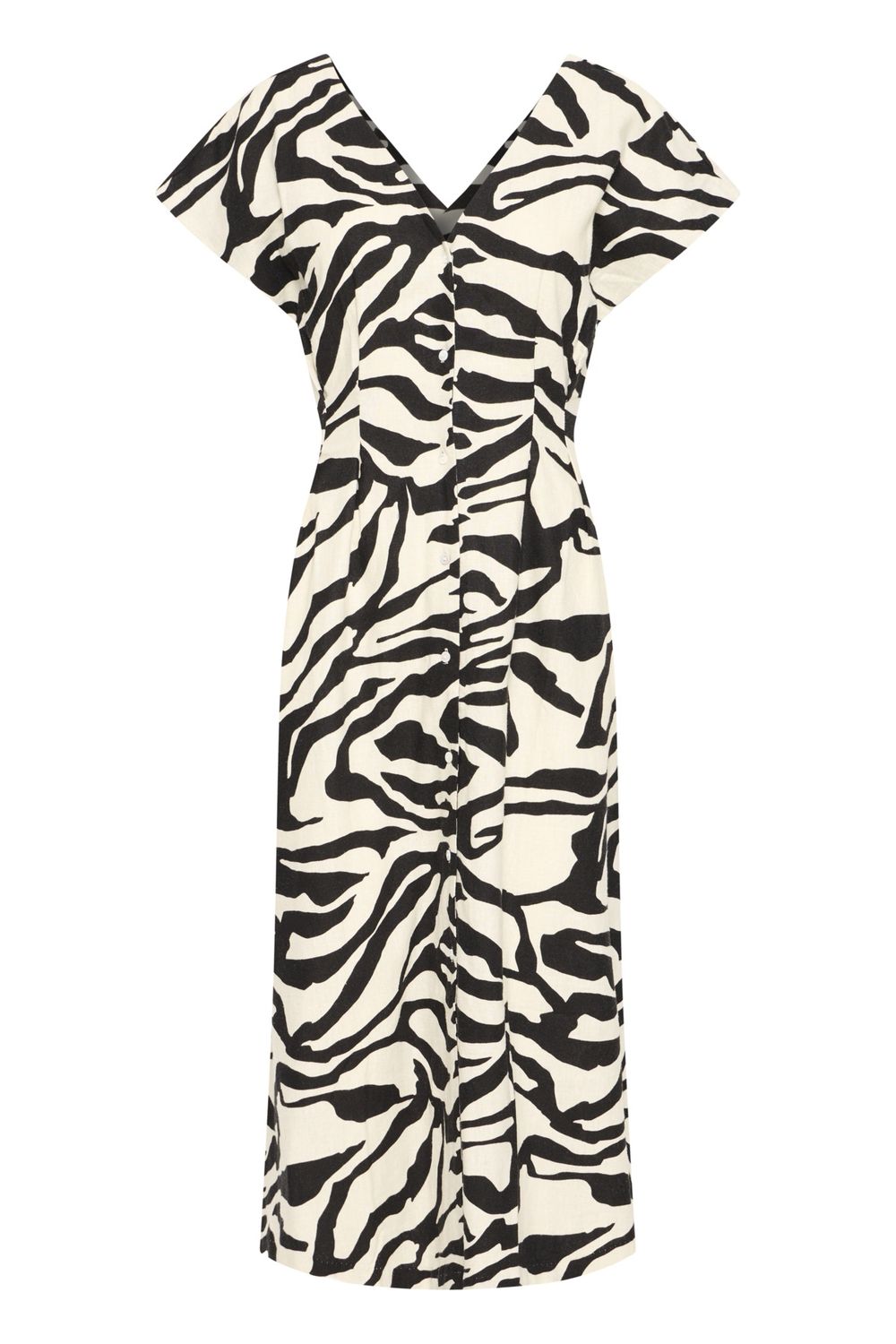 Linno Dress in Graphic Animal