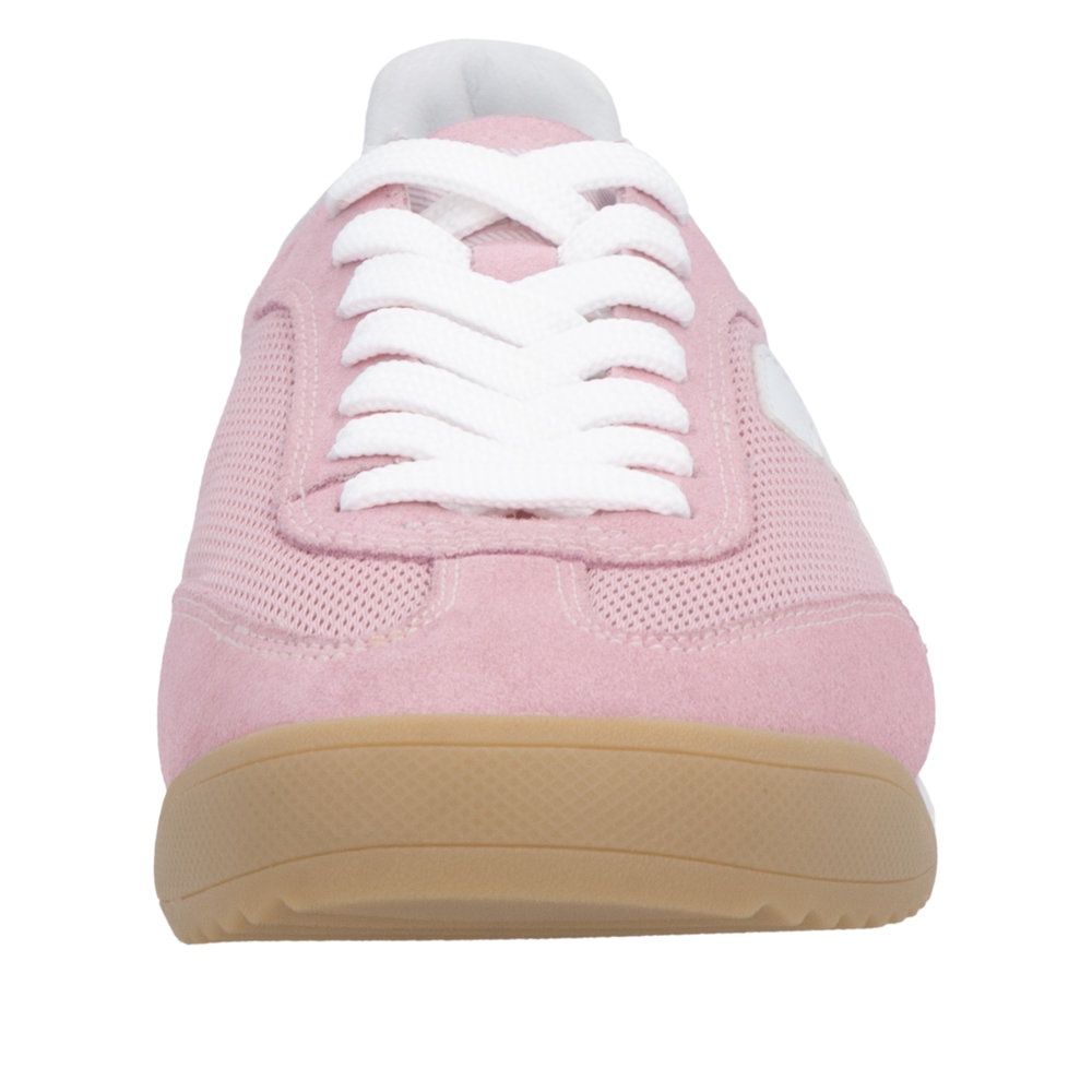 Vera Leather Sneakers in Pink