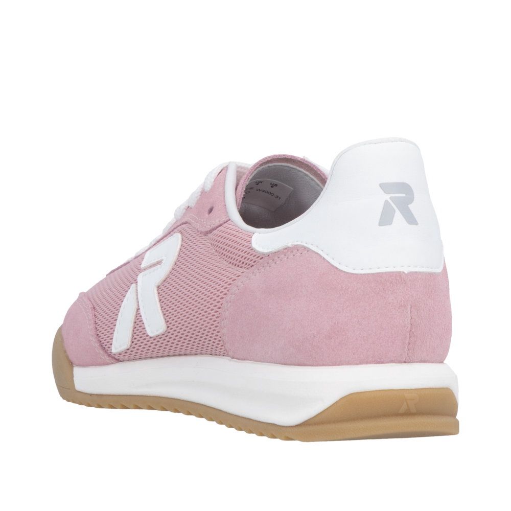 Vera Leather Sneakers in Pink