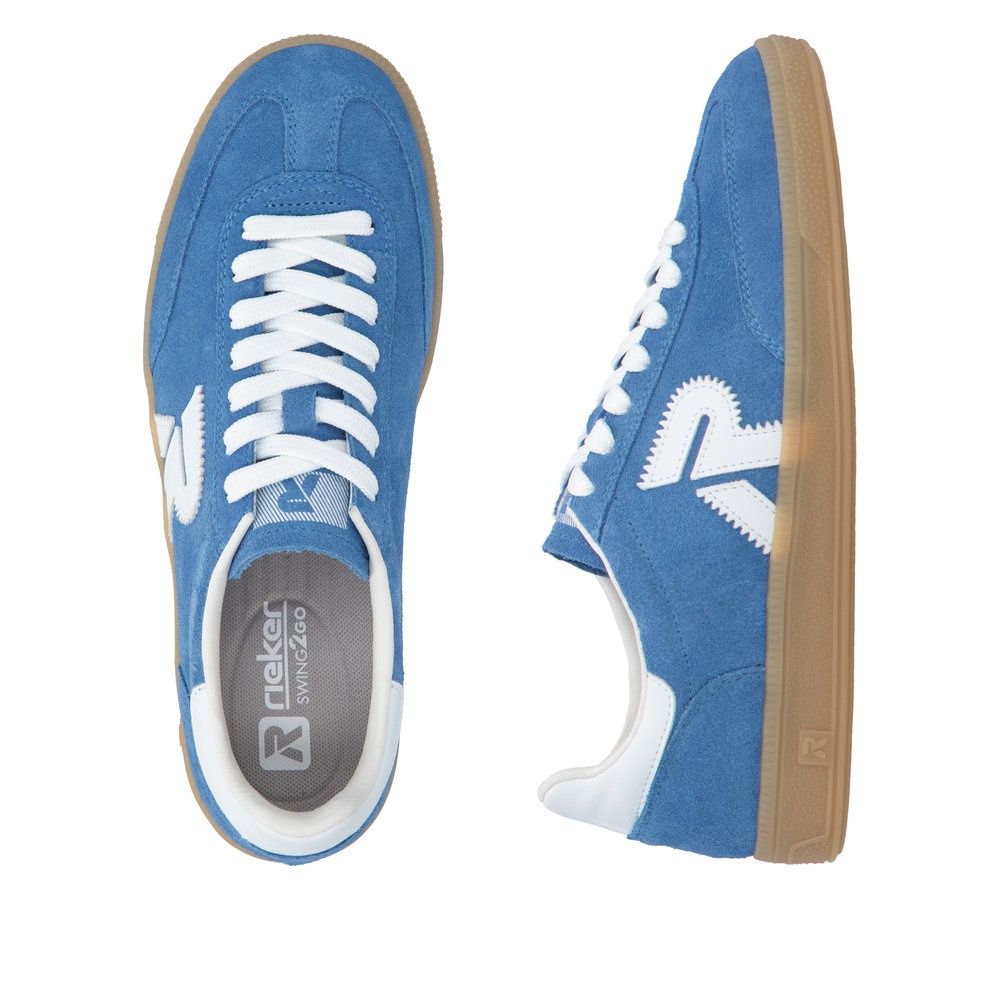 Alice Suede Sneakers in Blue