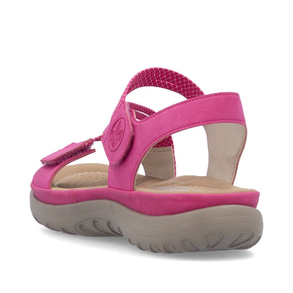 Maya Suede Sandals in Pink