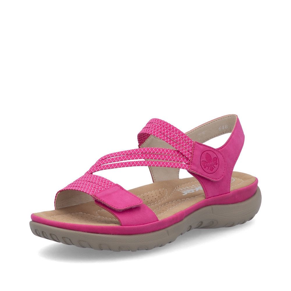Maya Suede Sandals in Pink