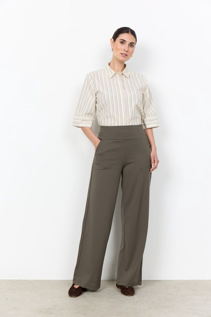 Siham Pants in Grape Leaf