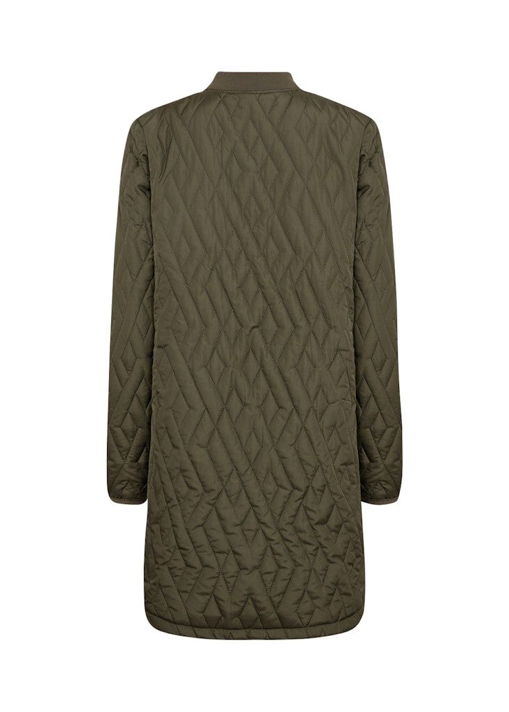 Fenya Quilted Jacket in Forest Night
