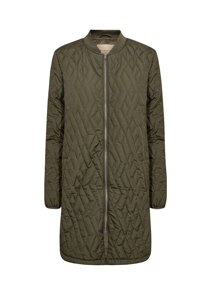 Fenya Quilted Jacket in Forest Night
