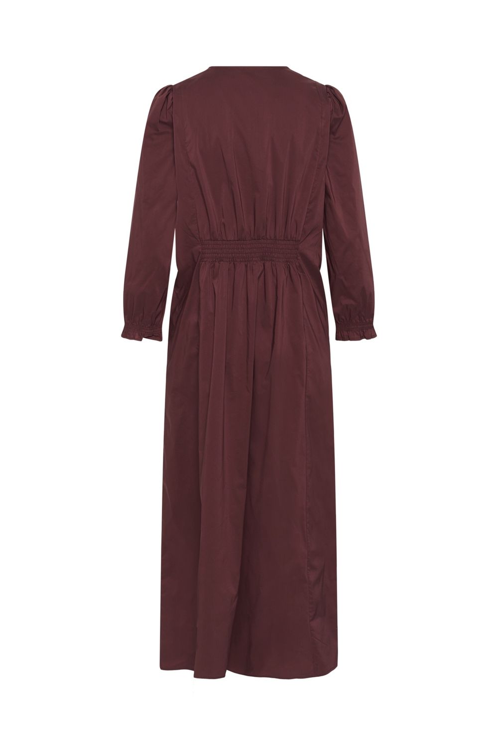 Elna Antoinett Long Dress in Chocolate Truffle