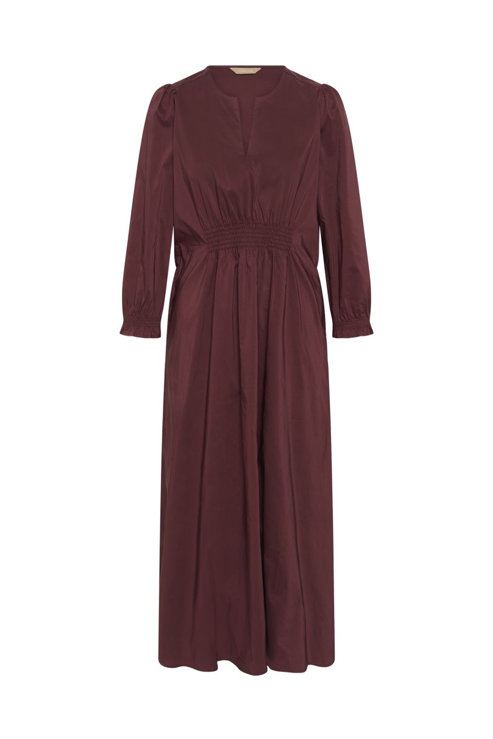 Elna Antoinett Long Dress in Chocolate Truffle