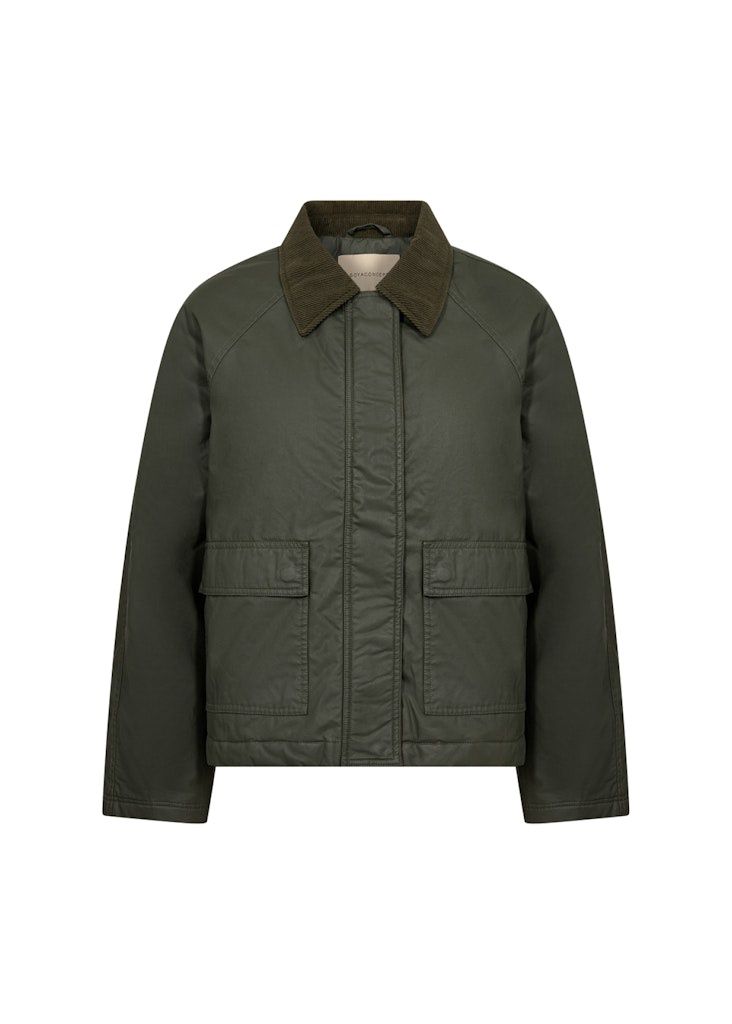 Gia Jacket with Pockets in Forest Night