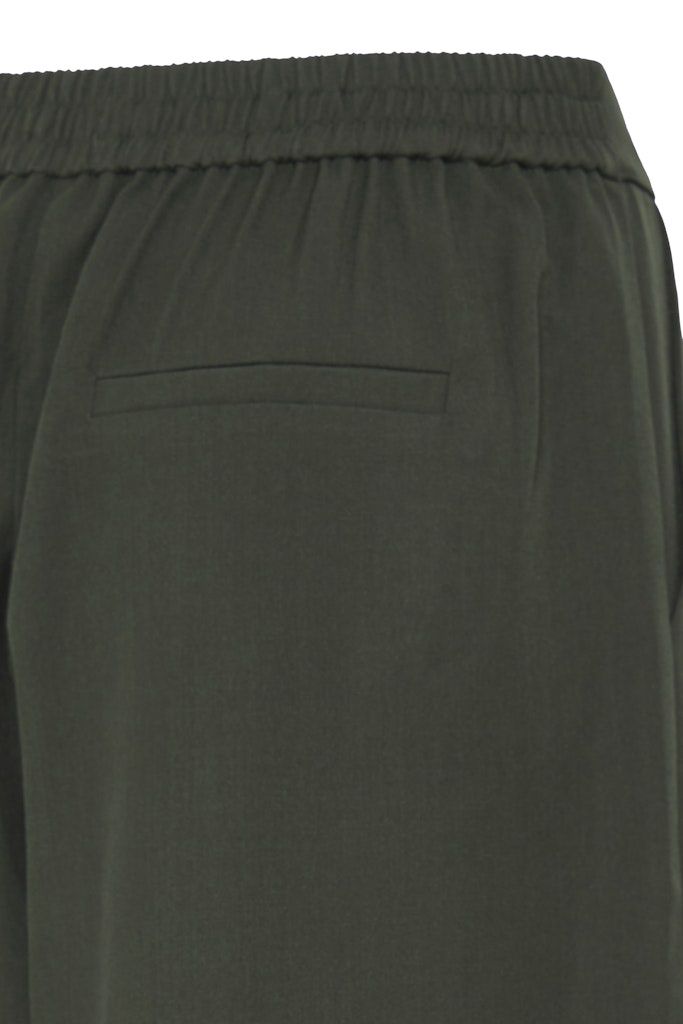 Fava Barrel Trousers in Rosin Melange