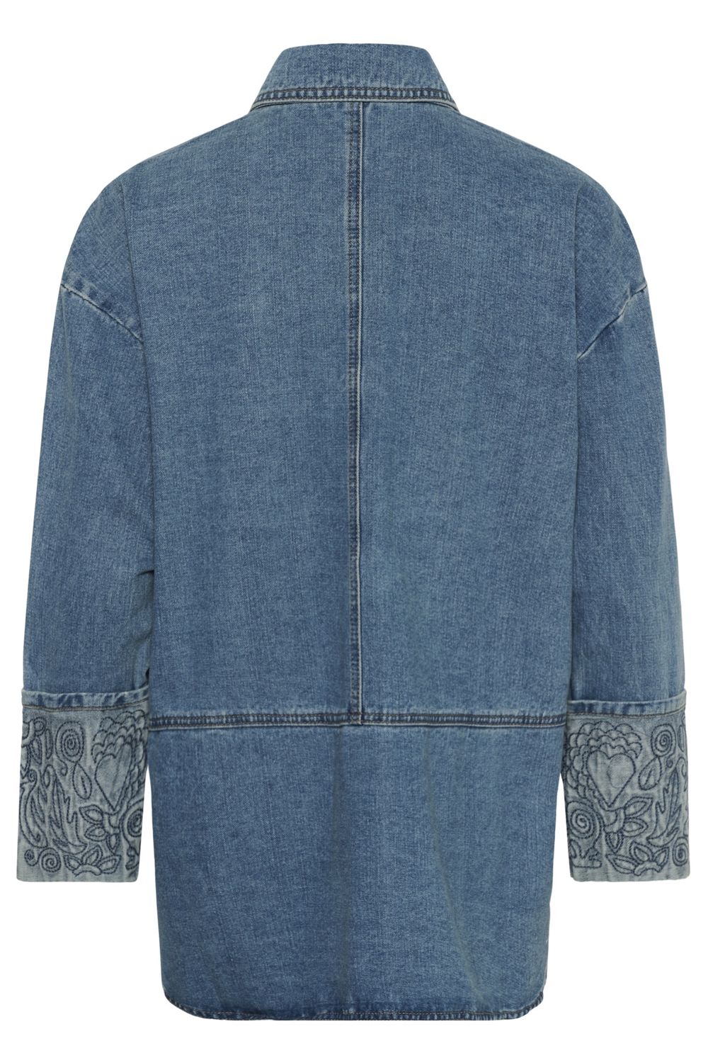Merano Aniceta Shirt in Medium Vintage Blue Wash
