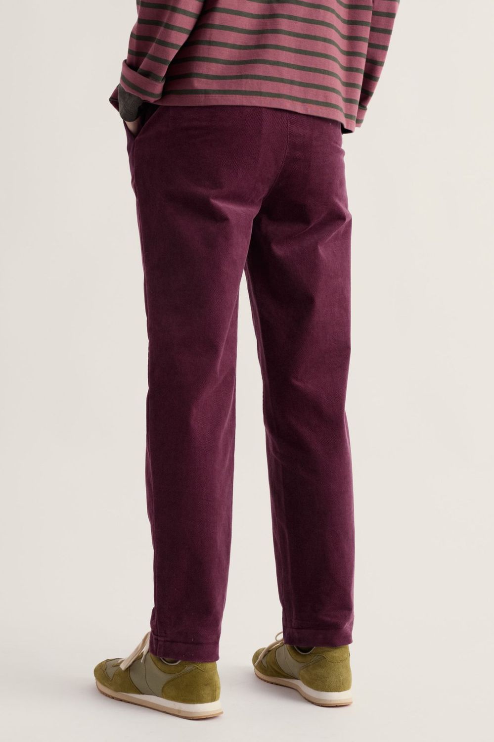 Crackington Trousers in Dark Hellebore