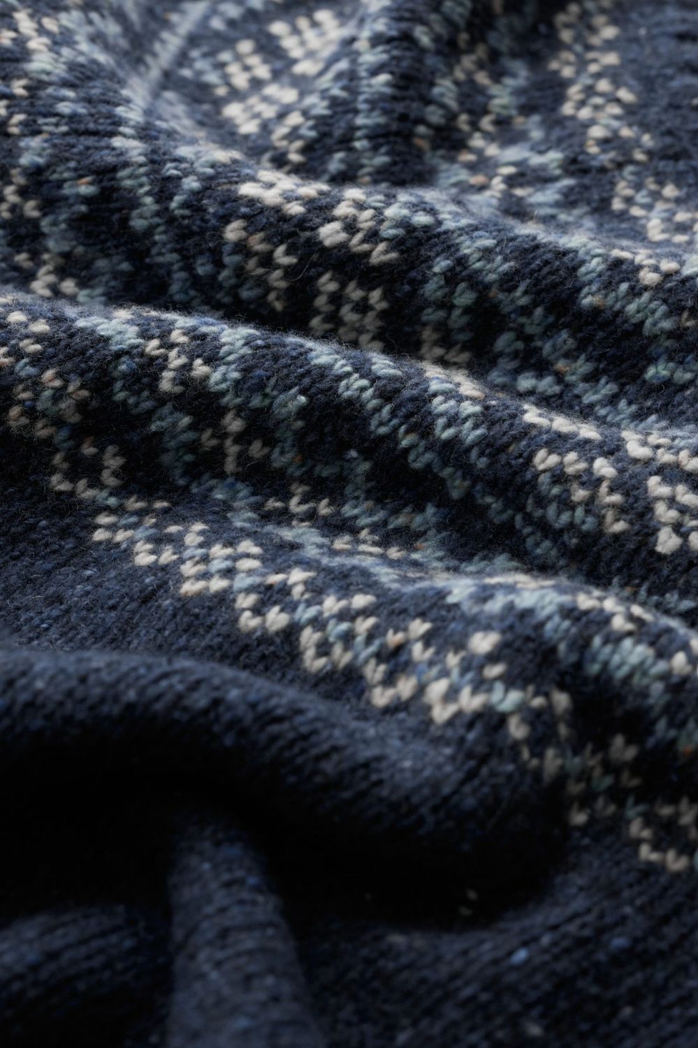 Port Kinnis Jumper Merino in Shingle Bay Maritime Mix