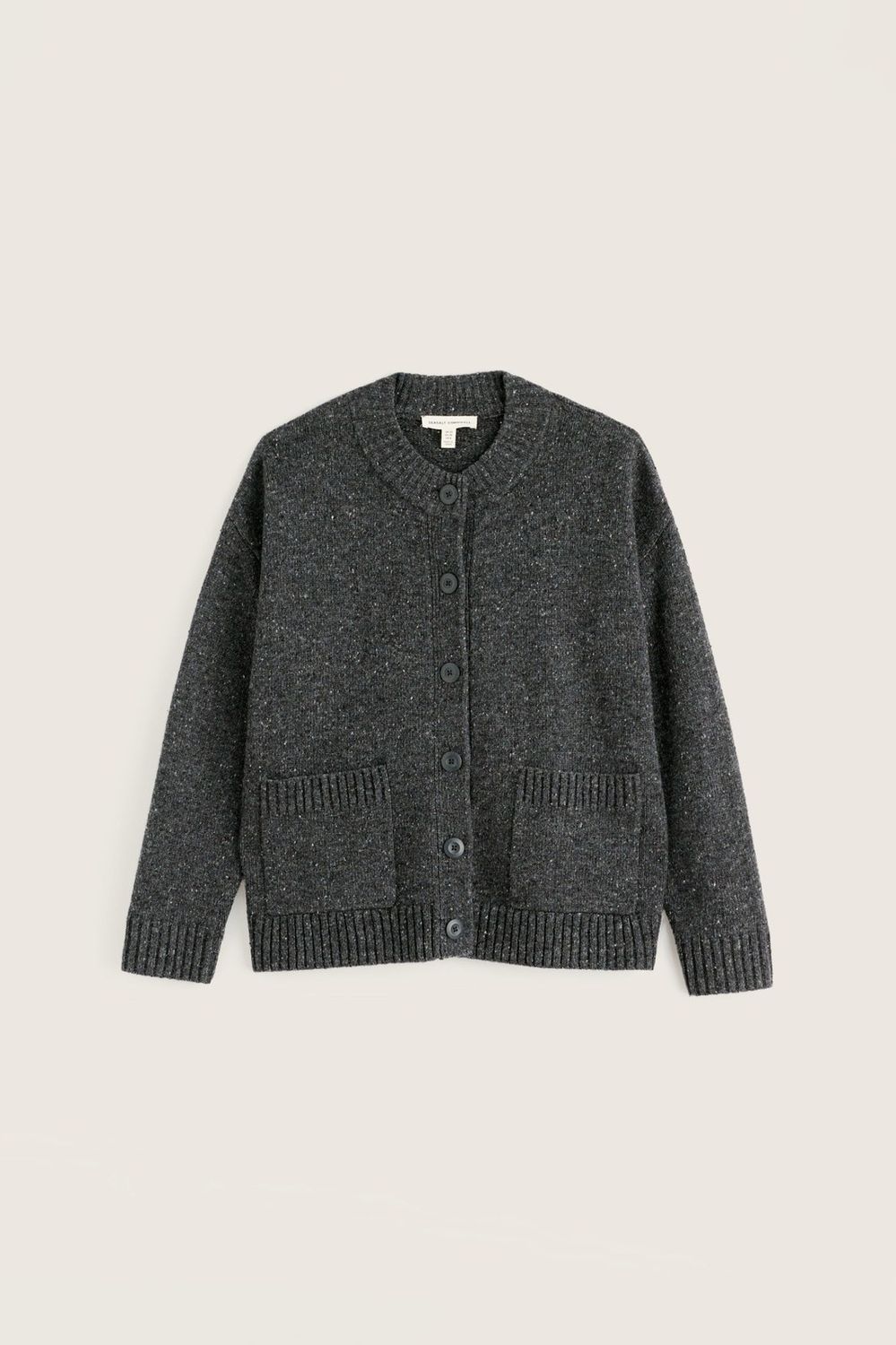 Harbour Sands Cardigan in Coal