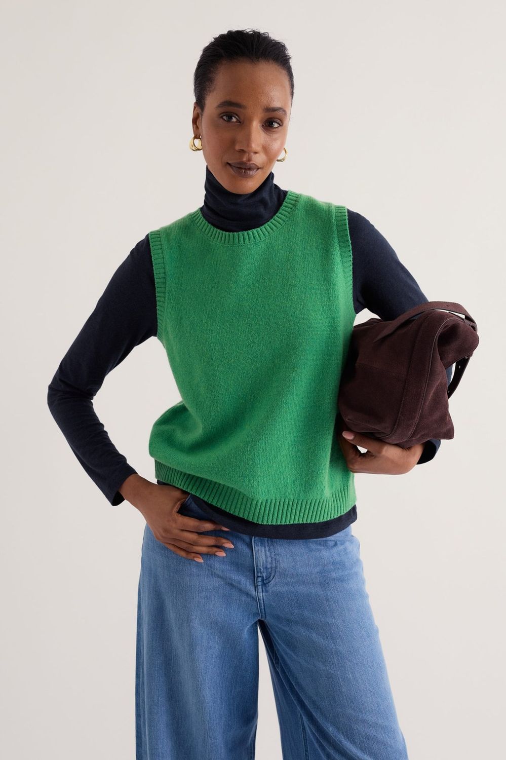 East View Vest in Pea Pod