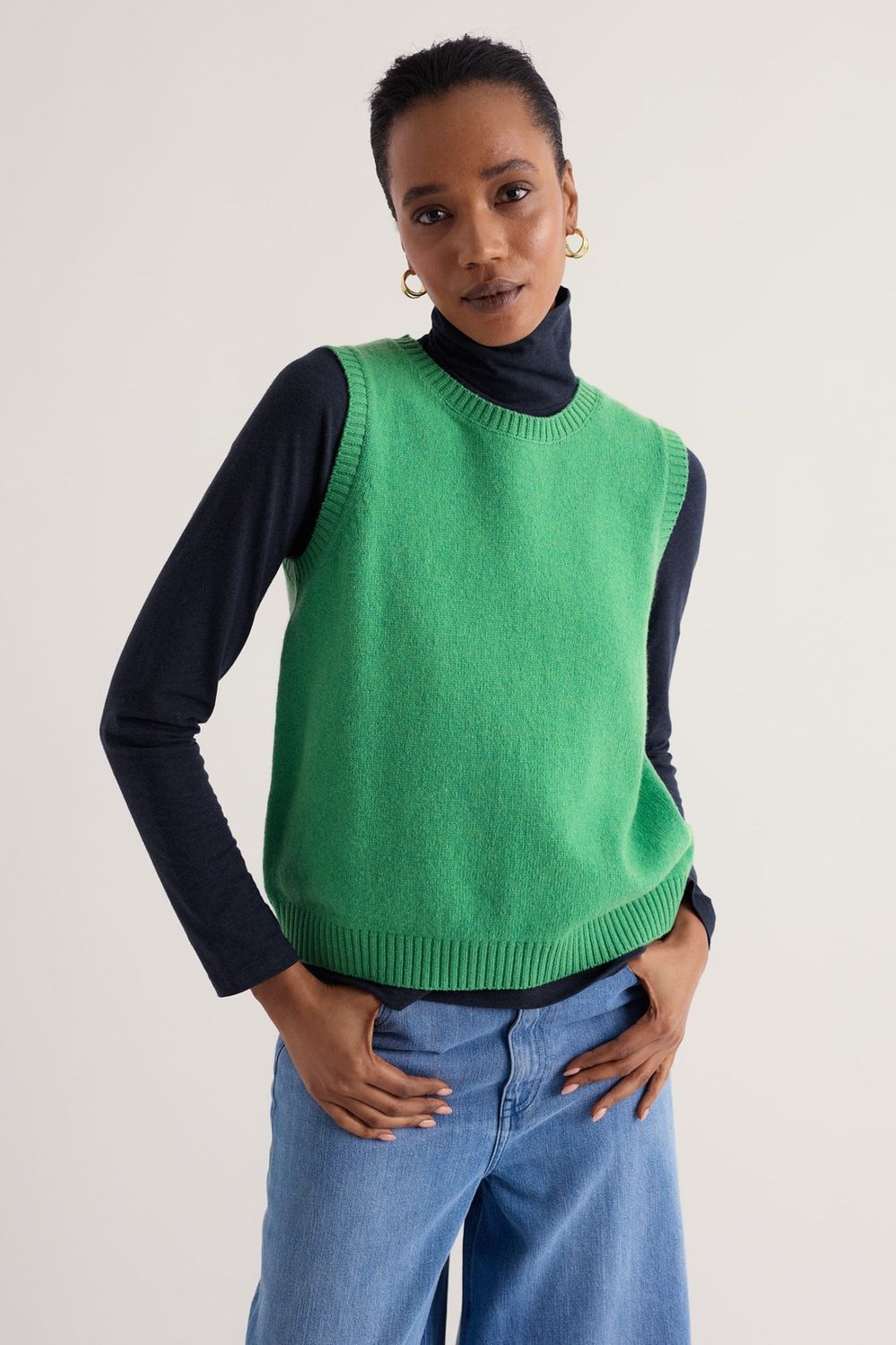 East View Vest in Pea Pod