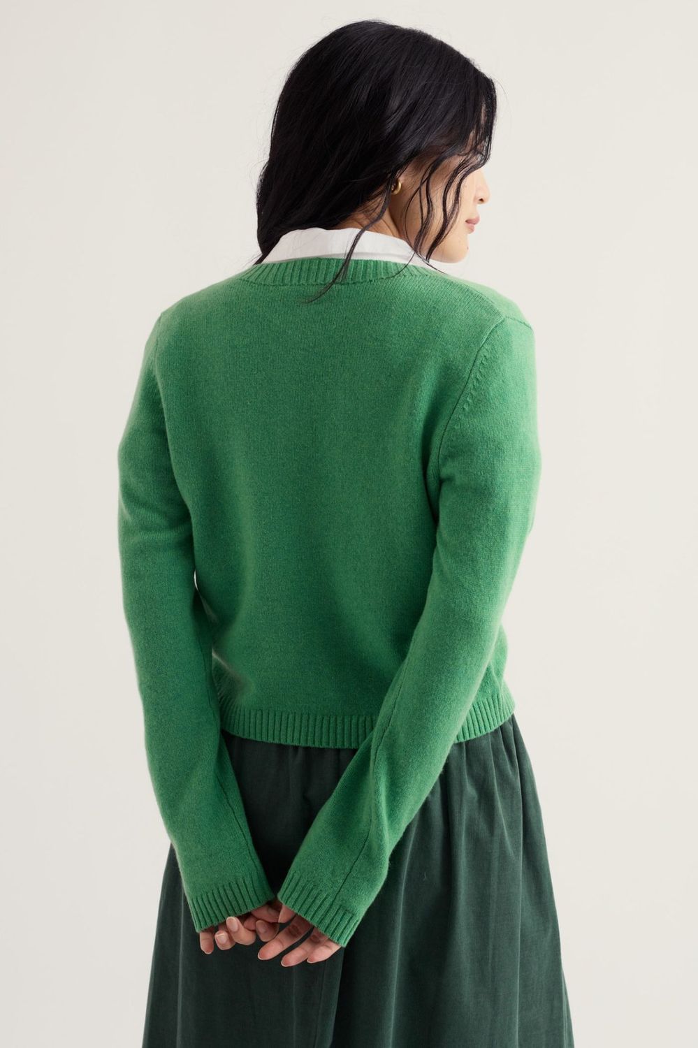 Tern Tide Cardigan in Pea Pod