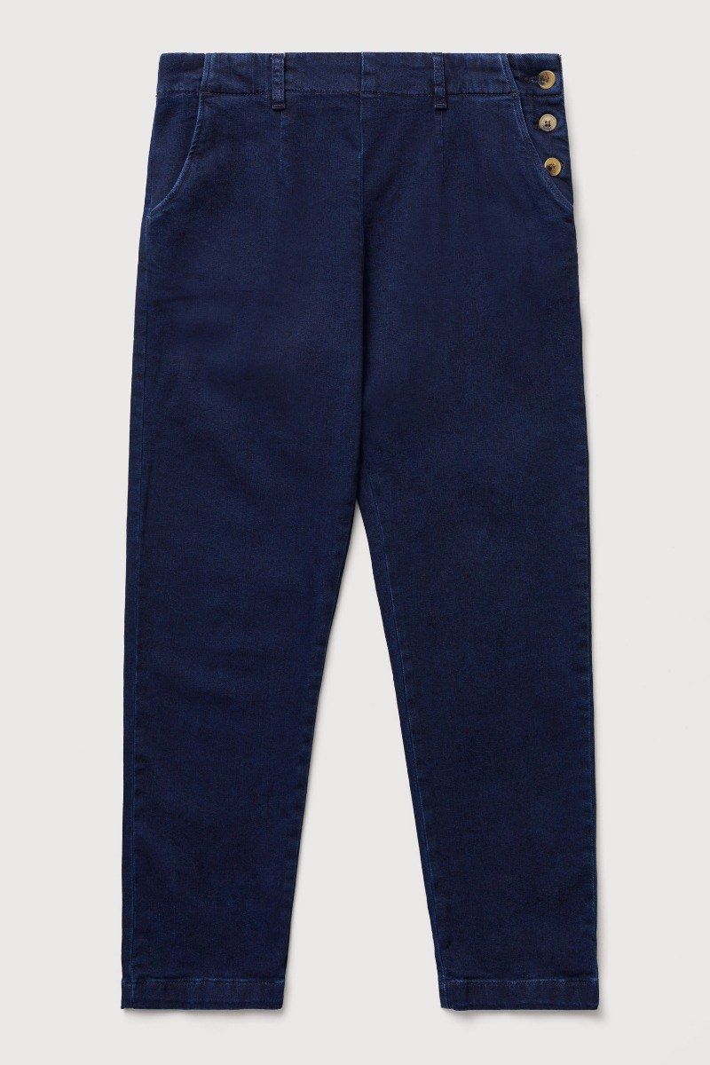 Waterdance Trouser in Dark Indigo Wash