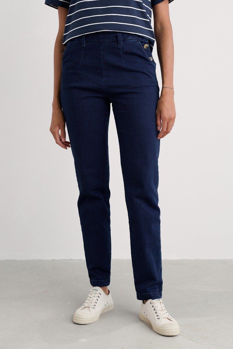 Waterdance Trouser in Dark Indigo Wash