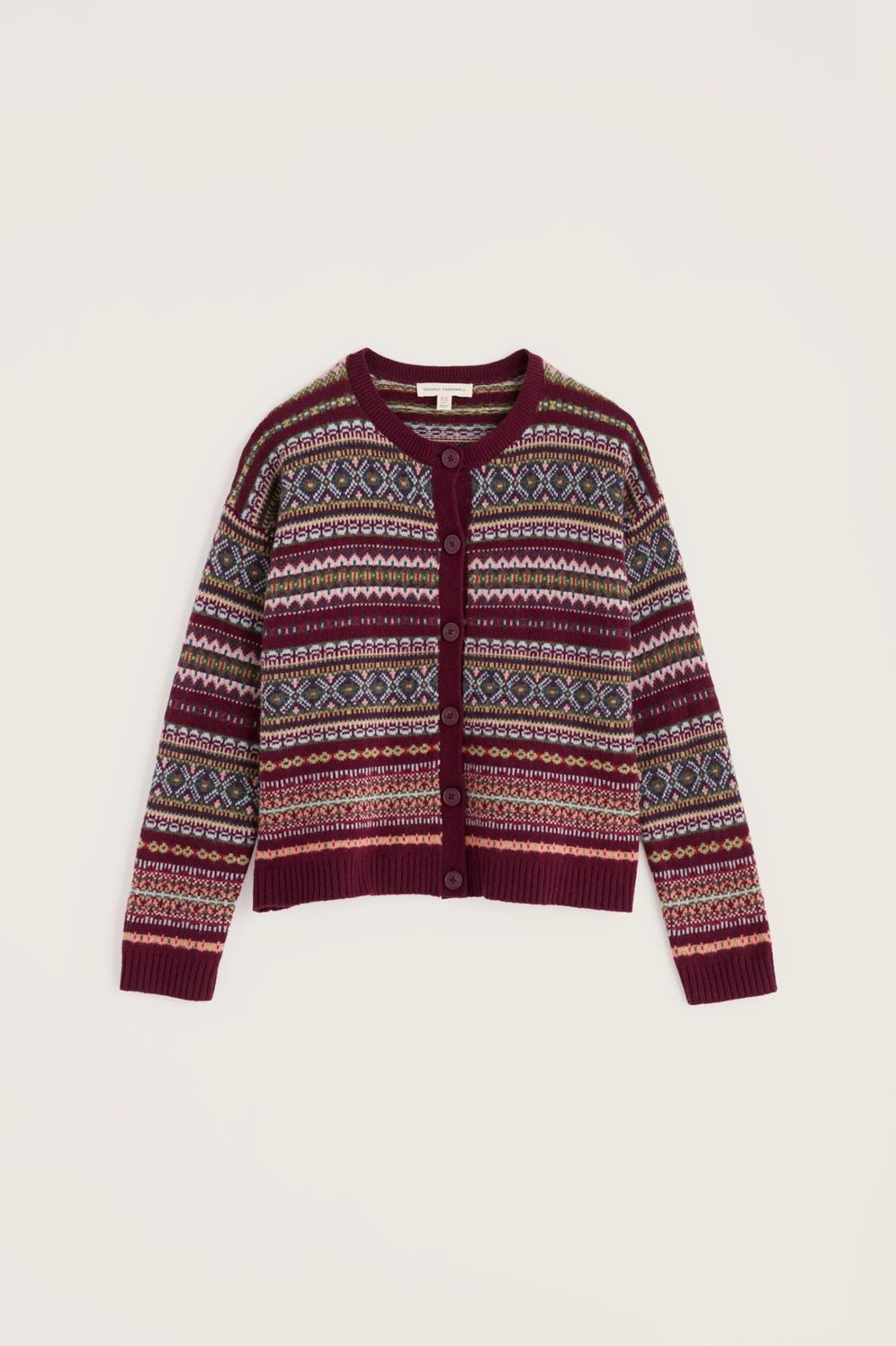 Copperhouse Cardigan in Larkspur Dark Hellebore
