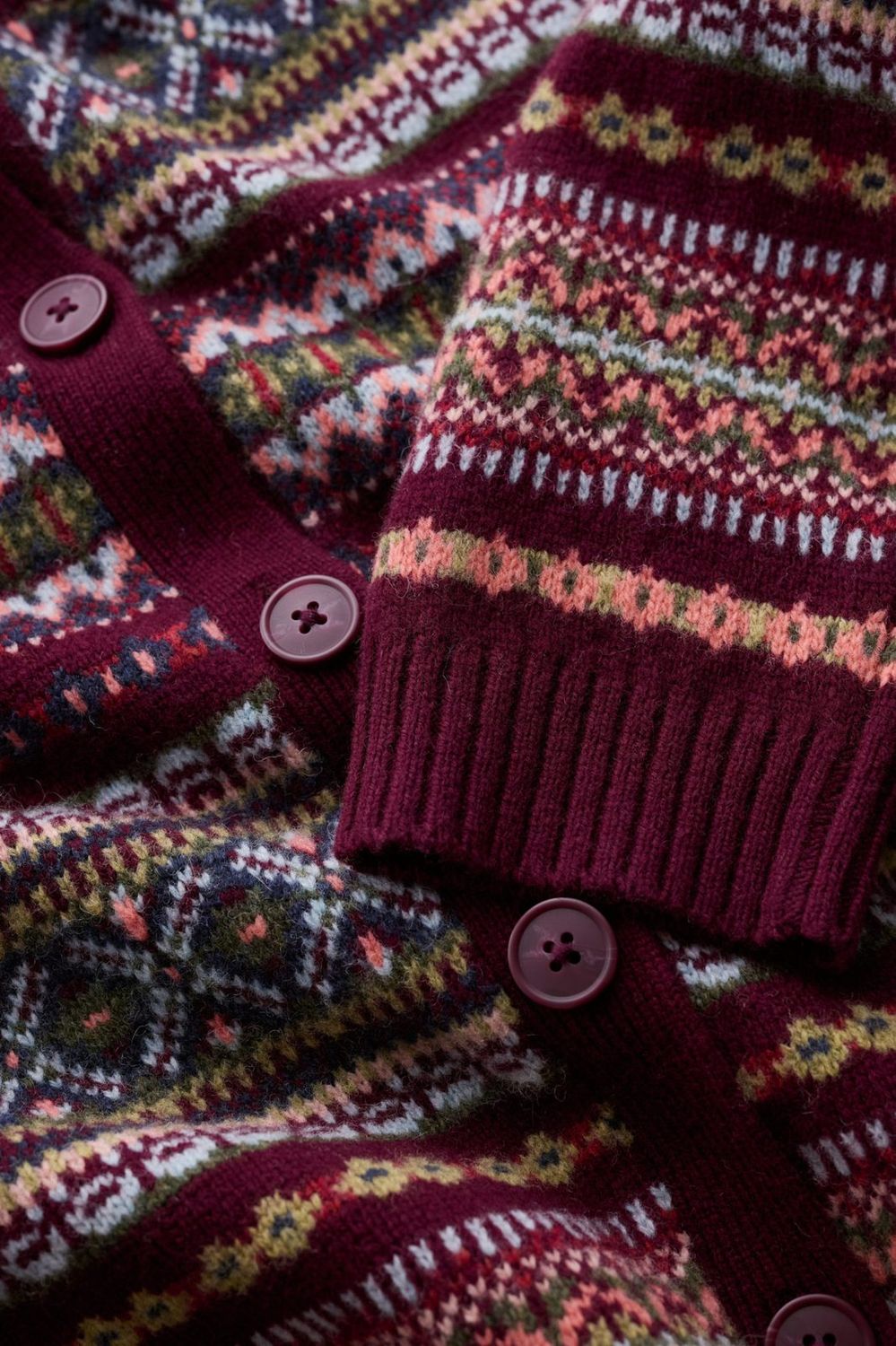 Copperhouse Cardigan in Larkspur Dark Hellebore