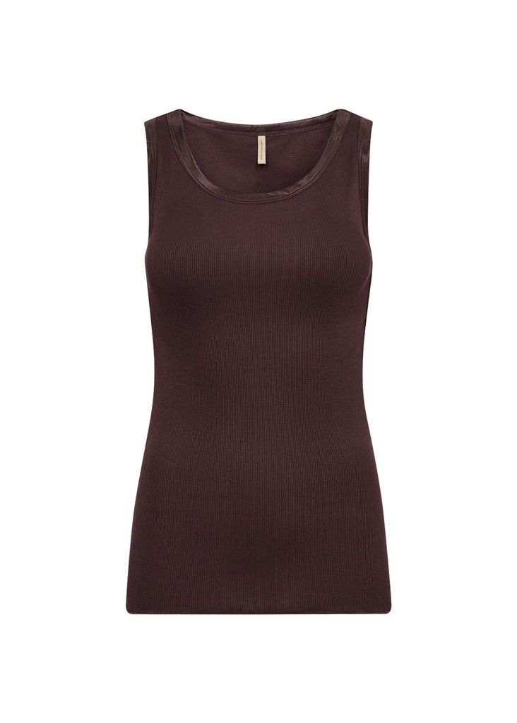 Ryan Top in Chocolate Plum