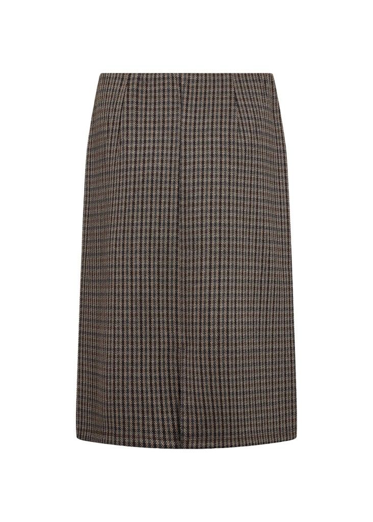 Hekla Skirt in Chocolate Plum Combi