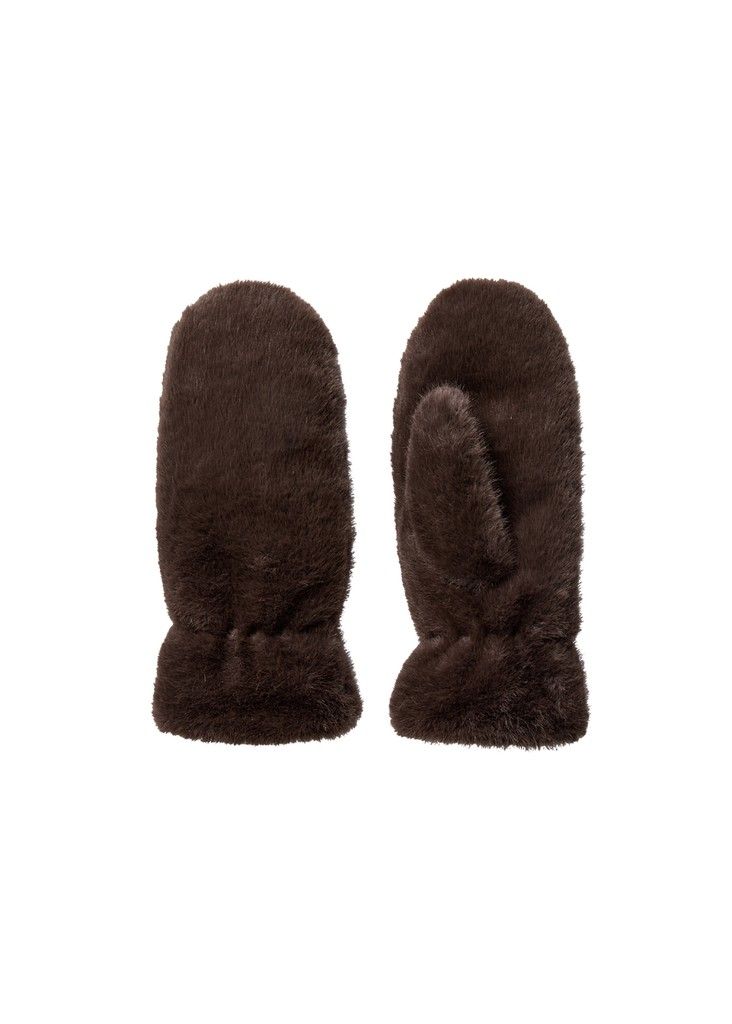Vendla Gloves in Chocolate Plum