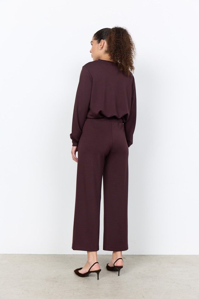 Banu Pants in Chocolate Plum